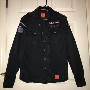 Super dry combat Vintage Shirt